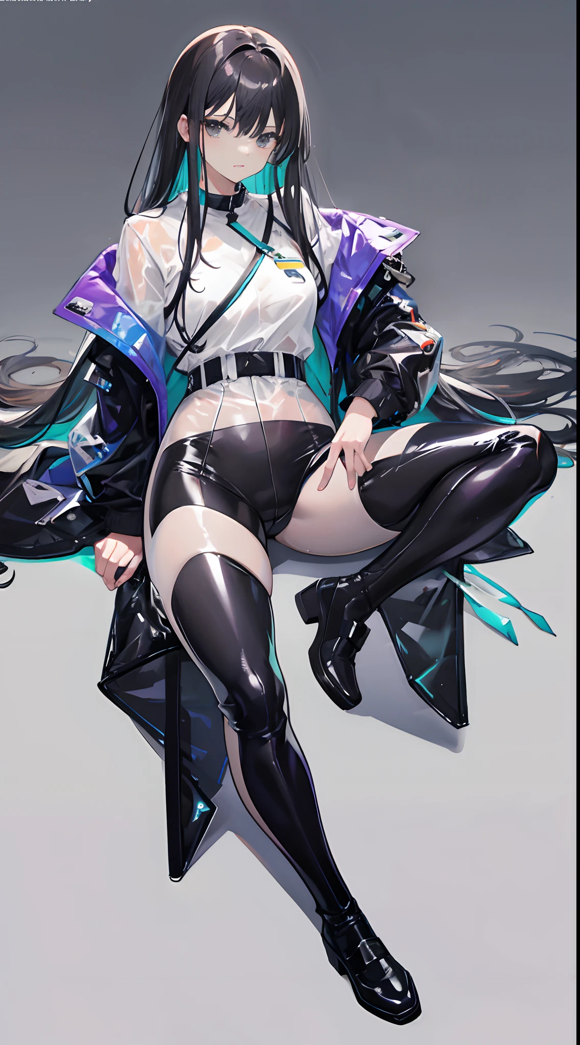 Clear plastic raincoat,Clear plastic flared pants,raincoat,Flared pants