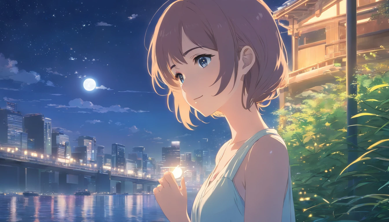 White moonlight maiden