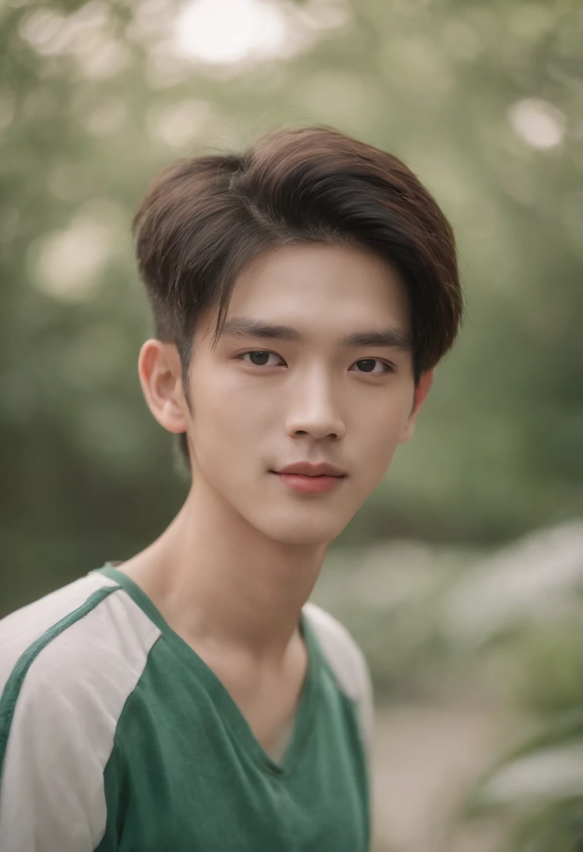 Libido boy,pupils,8K,The shirt,tiese,Green,mouth mask,ssmile,Xiao Zhan