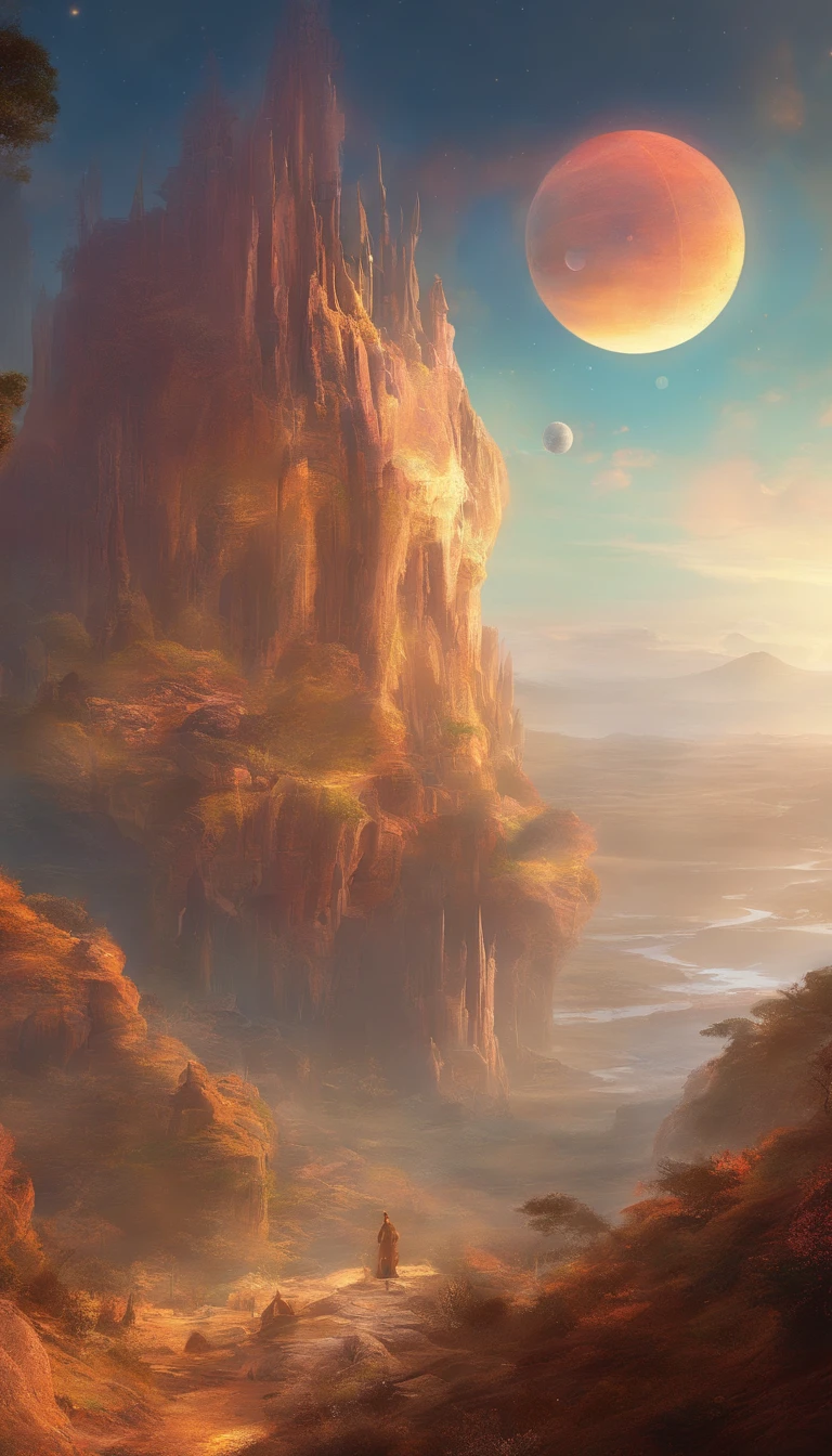 Barren alien planet,Translucent ethereal alien creatures,中景 the scene is,Full body like, highly detailed surreal vfx,oc rendered,Shot with 70 mm - AR 16:9 --q 2 --s 1000