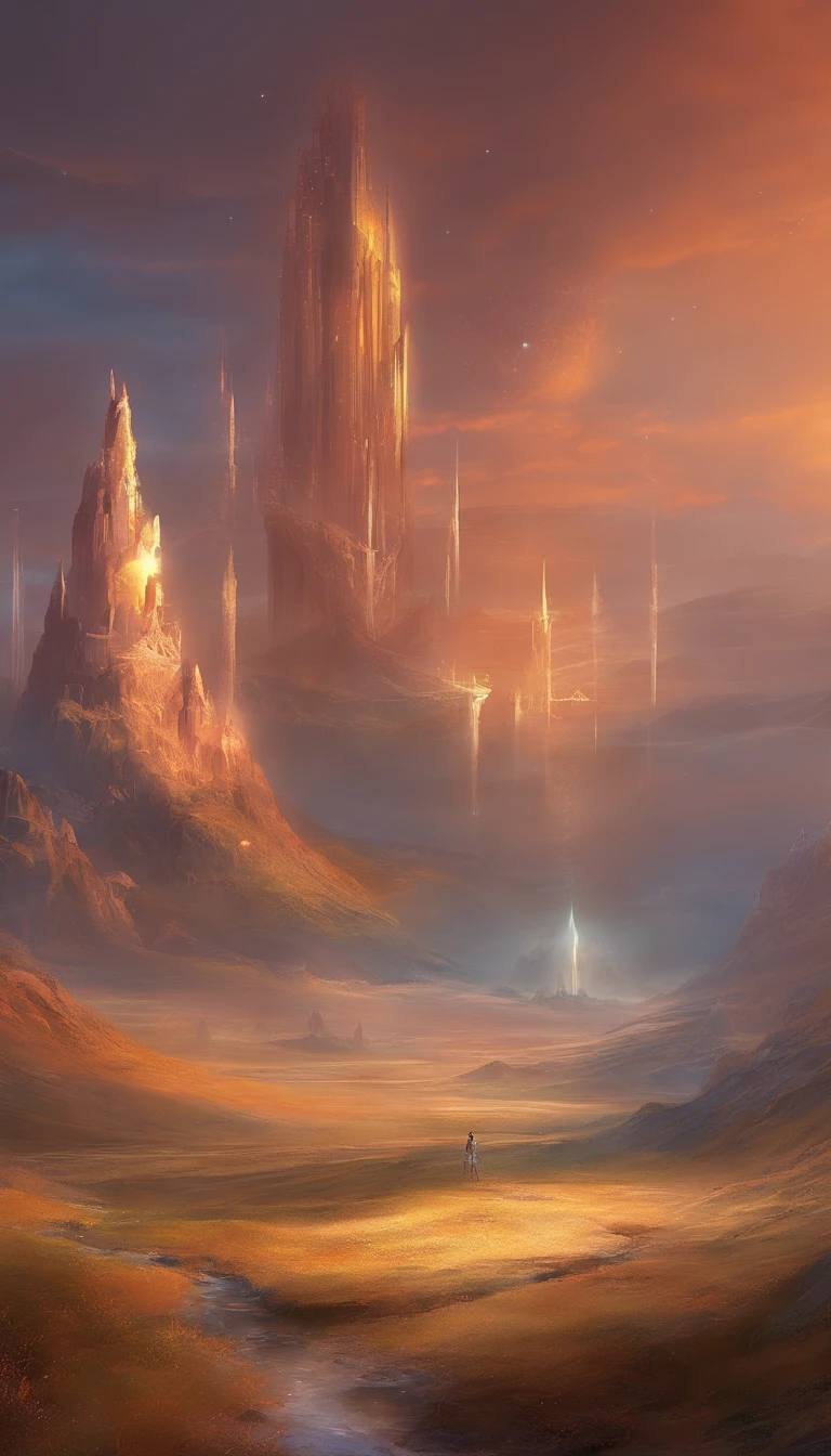 Barren land,Translucent ethereal alien creatures,中景 the scene is,Full body like, highly detailed surreal vfx,oc rendered,Shot with 70 mm - AR 16:9 --q 2 --s 1000