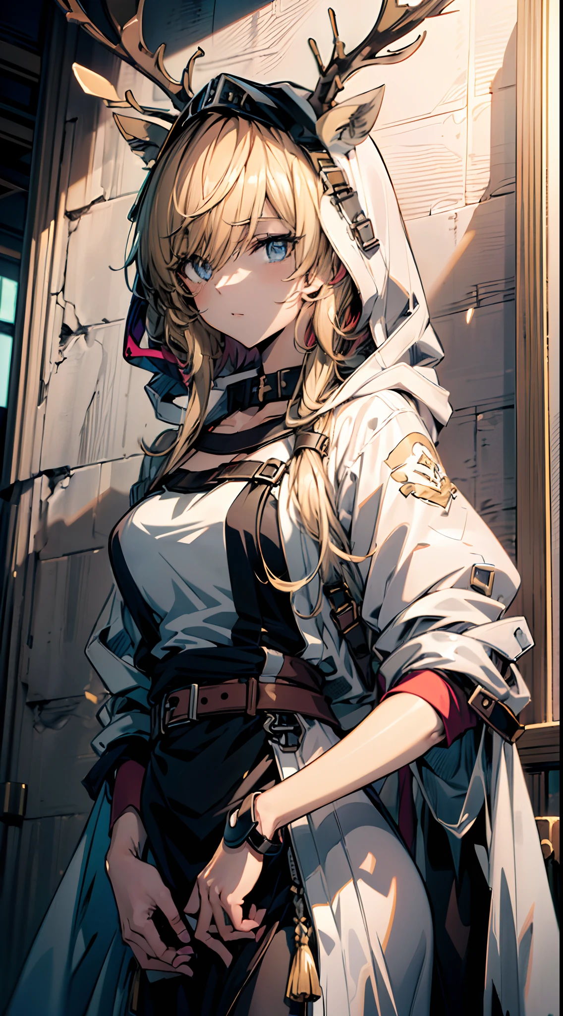 (((Masterpiece))),(incredibly_absurderes),(Best quality),(A high resolution),(Highly detailed),((CG unity 8k wallpaper)),1girll,From the Ark of Tomorrow, clean anime outlines, Anime moe art style, flat anime style shading, anime shading), sketched, Casual pose