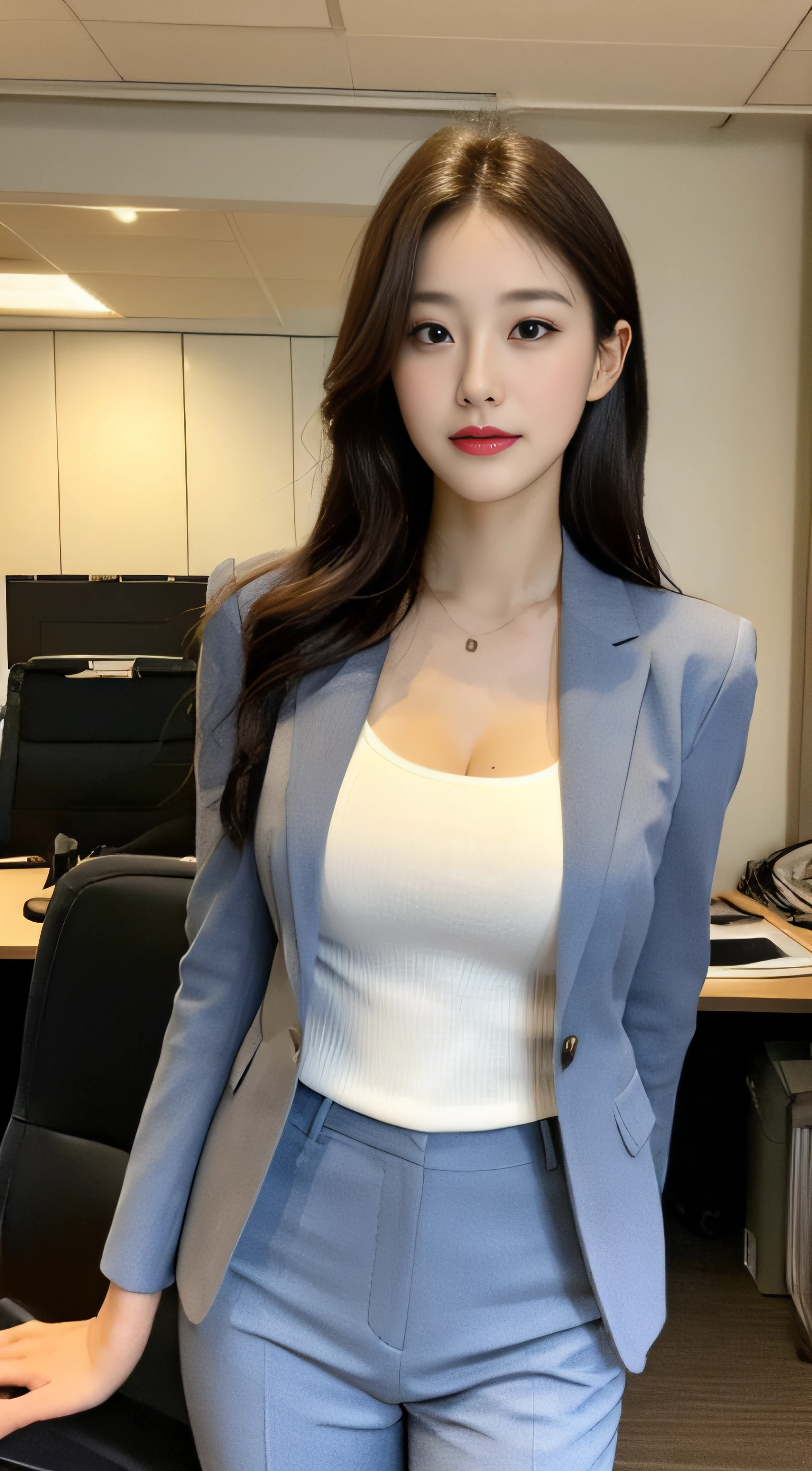 Tall and slender beauty、Beauty in suits、Colossal tits、undershirt、Cool beauty、Career woman、Japan beauties、modeled、office room,janelas