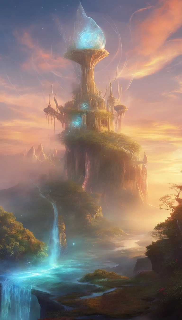 Transparent ethereal alien creatures,中景 the scene is,Full body like, highly detailed surreal vfx,oc rendered,Shot with 70 mm - AR 16:9 --q 2 --s 1000