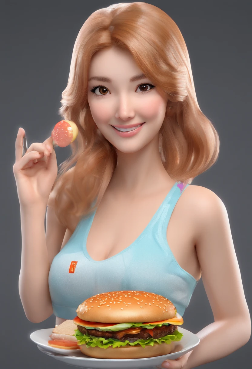 (best quality,4k,8k,highres,masterpiece:1.2),ultra-detailed,(realistic,photorealistic,photo-realistic:1.37),smiling,open-mouthed,breast burger,burger made of breasts,bread on breasts,breasts on bread,breast sandwich,breast in burger,breast burger,breast burger,burger,girl using breasts as burger,breast burger,breast burger,1girl,solo performance.