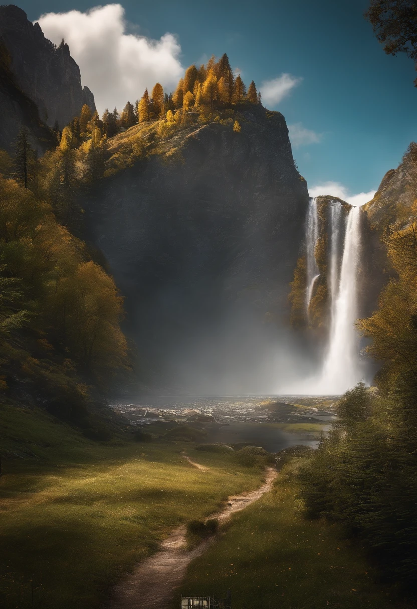 Phantom style,Video collage,Byak Ingles,mountain scene,Unique framework,Mirror Kingdom,A pristine dream space,Agfa
vista,Byak Ingles,Italian landscape style,Switzerland
style,Hyper-realistic style,Epic scenes,Volumetric lighting,Big atmosphere
surround,Cinema LUT,Surreal 3D landscape,C4D,rendering by octane,Ultra-wide angle composition,fisheyelens,Gold spiral composition,bright sun light,High-quality photorealistic rendering,k hd,Vivid
rendering,surreal details,32k,
