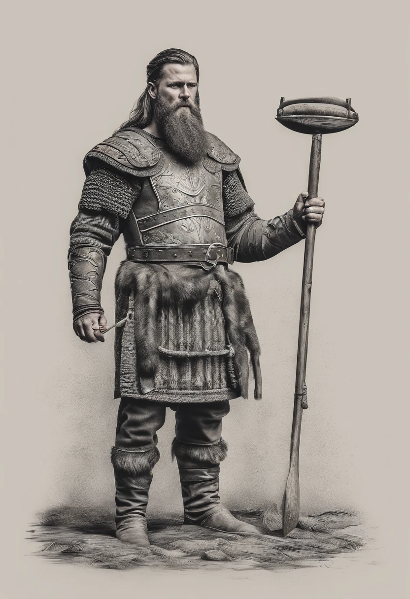viking making grill