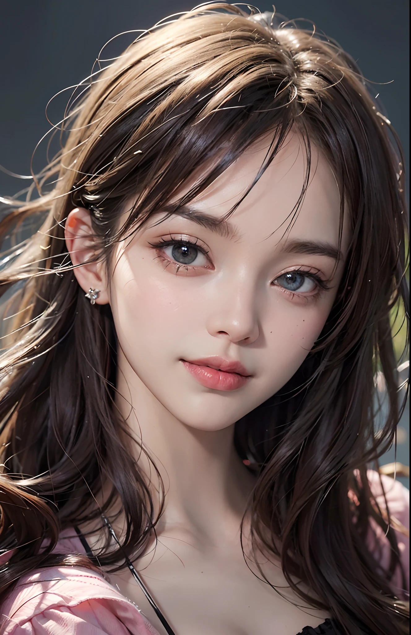 Hires, sunlight, backlight, ((Cinematic Light, Ray tracing)), (masterpiece),((ultra-detailed)), (highly detailed CG illustration), (best quality:1.3),(1girl:1.2),High quality texture, intricate details, detailed texture, High quality shadow, a realistic representation of the face, Detailed beautiful delicate face, Detailed beautiful delicate eyes, brown eye pupil, a face of perfect proportion, Depth of field, perspective,20s, glossy lips, perfect body, medium breast, distinct_image, solo focus, (brown hair), (((perma straight hair style))), (finely detailed beautiful eyes and detailed face), light source contrast, ((medium hair)), 21 years old, at night, Zen style, minimalist clothing, natural fabrics, neutral colors, clean lines, understated accessories, relaxed silhouettes, mindfulness-inspired fashion, medium breasts, standing, urban sports, skillful tricks, adventurous spirit, street culture, creative expression, youthful energy, ultra sharp image