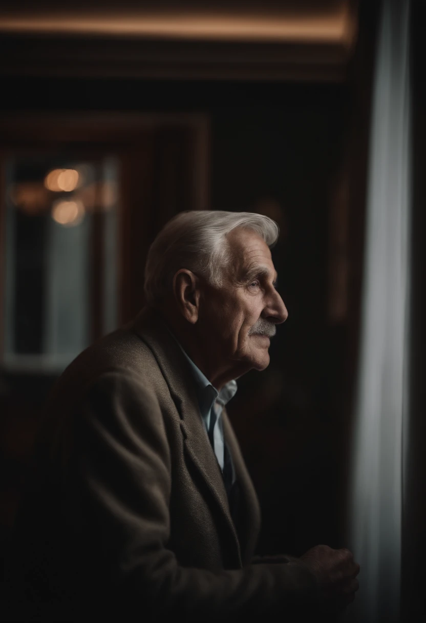 Portrait of a grandfather