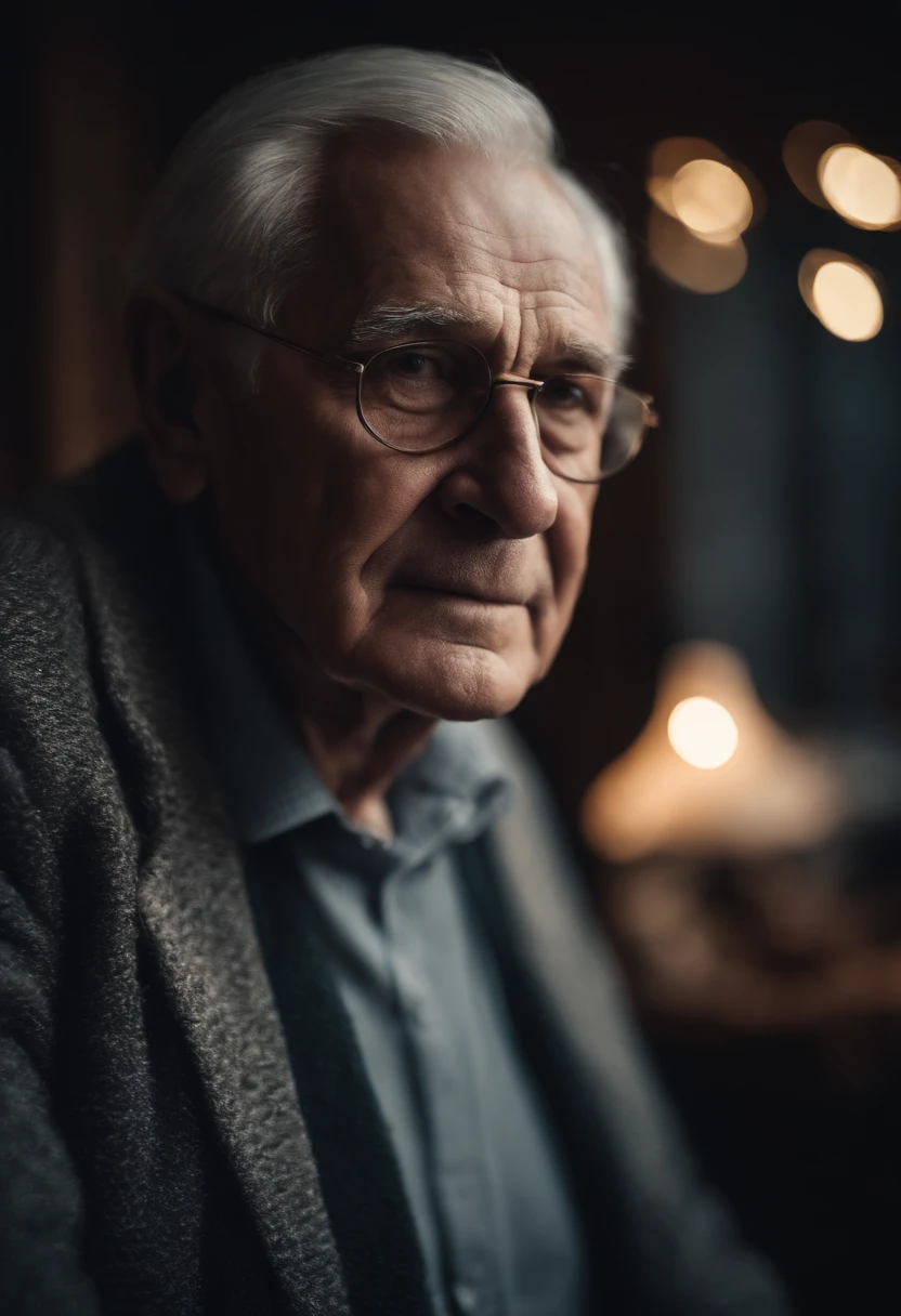 Portrait of a grandfather