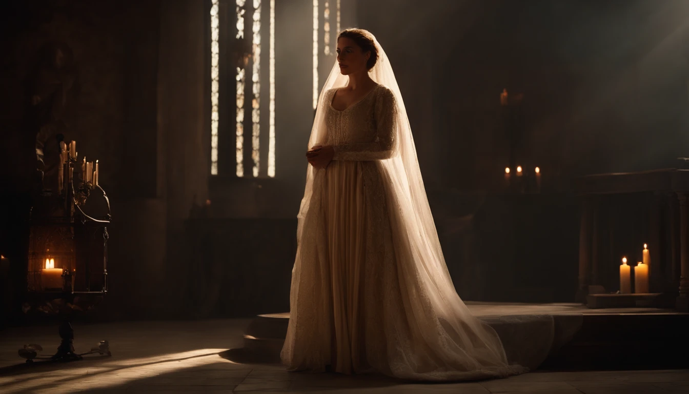 A woman in medieval clothes stood in front of a prisoner., Afterlife, Afterlife, Anti-Life, The style of mystery TV series, at last, After the battle, Arcane Style TV Series, Carbon transformation, aftermath, After Effects, Live-action movies, Alfredo and the afterlife, Life after the pandemic, Series on Netflix, Live-action movies