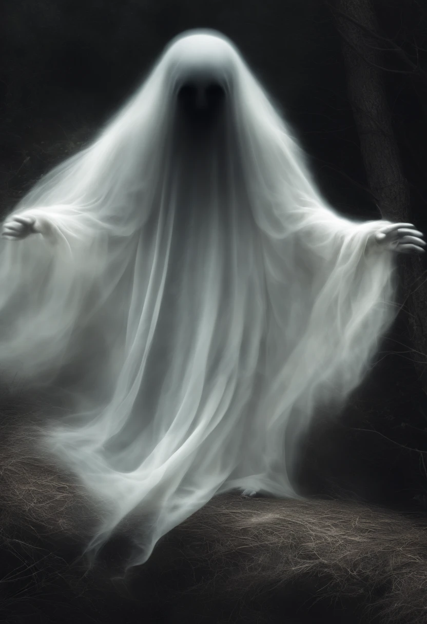 um close up de um gato preto sentado em cima de um fantasma, ghostly, ghostly ghost, fantasma flutuante, assombroso e assustador, ghost, medonho, fantasma assustador, Witchy, bruxa do gato, irridescent ghostly, Fantasmas, cute funny ghost, ghostly form, Scarry mas enfeitiçando, tired and haunted expression, ghostly spirits, ghostly silhouettes