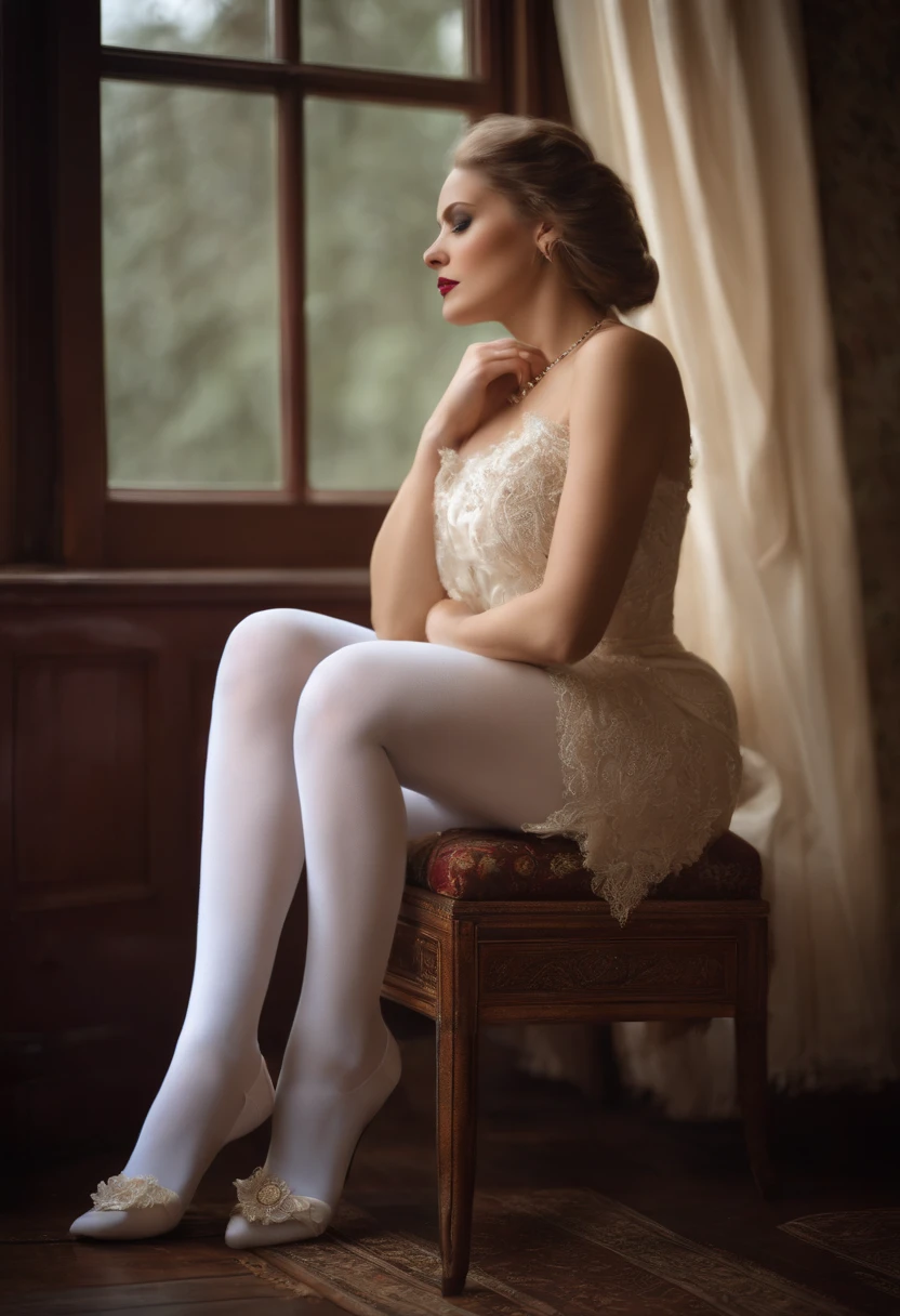 White stockings
