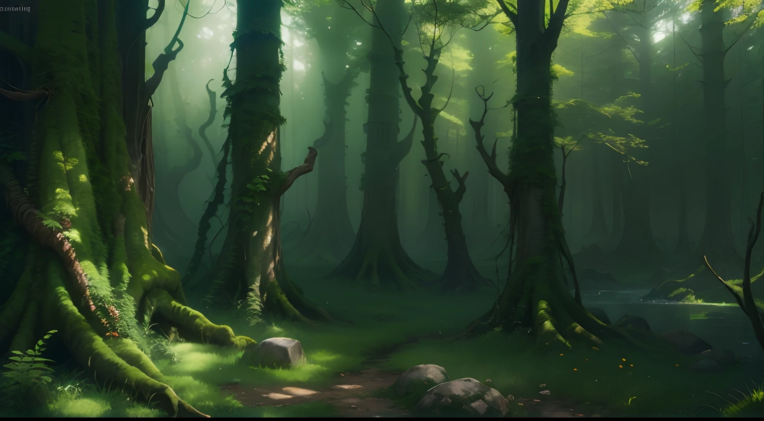 Western fantasy,ln the forest,No Man