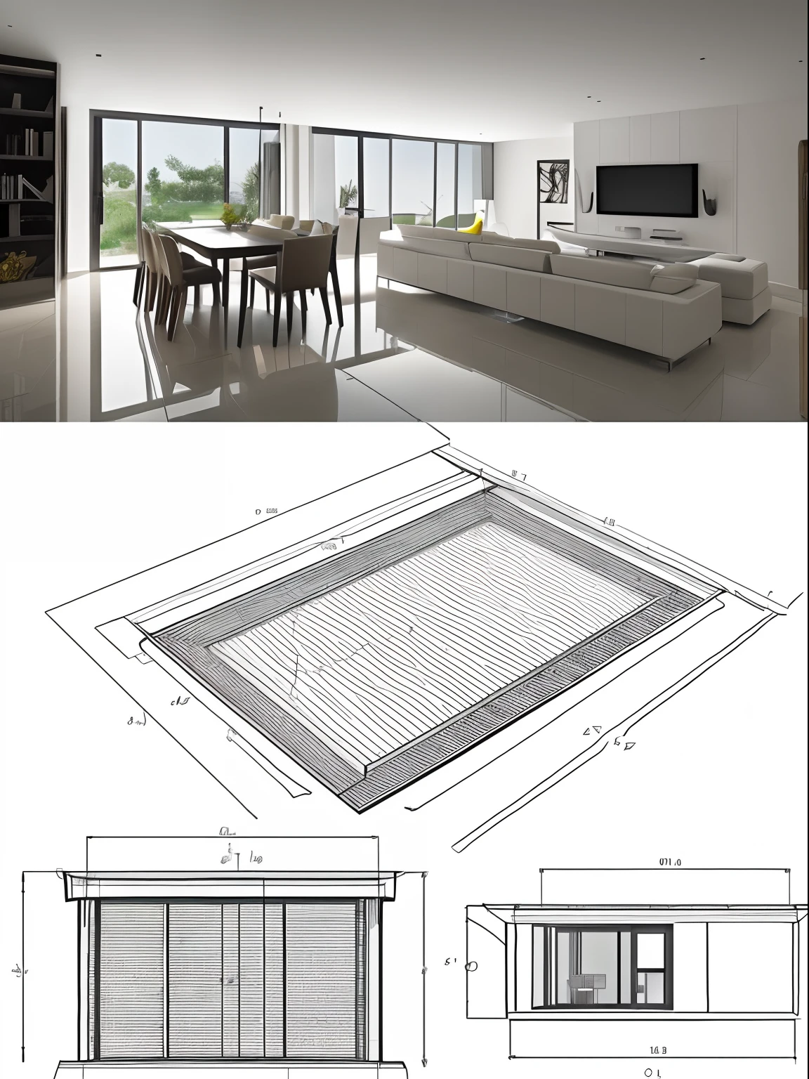 ​masterpiece、High-quality images、top-quality、hight resolution、8K、Accurate perspective、Physical precision、line-drawing、Contour view、sketch、Sketched、Floor luminaires、For home use、typical、Speciality、unmanned