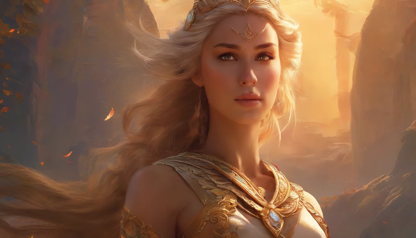 Super detailed beautiful girl, With the fierce lioness, Cinematic, Cinematic light, Realistic, 3D rendering of, Highly detailed face, Highly detailed, Realistic looks, Lifelike, Realistic girl, highly detailed hair, highly detailed surreal vfx,oc rendered,Shoot with 70 mm - AR