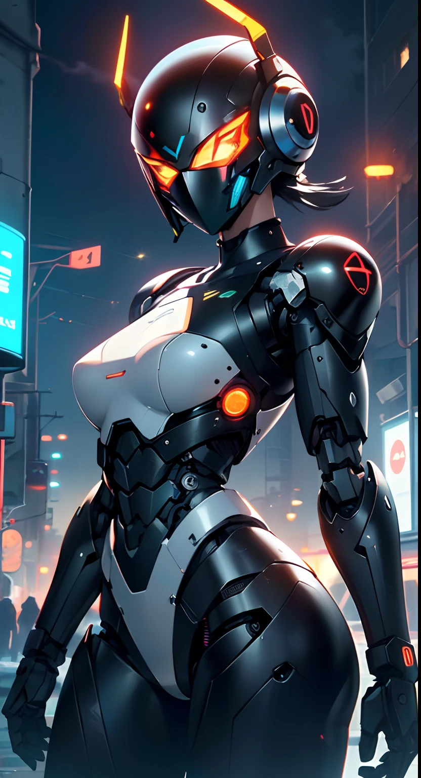 (((girl robot))),assaultron, itrobo2022, 1girl,robot,humanoid robot,robot joints,joints,black robot helmet,black armor,head-mounted display,humanoid robot,white robot joints,one-eyed,white joints,no humans,((black armor)),wide hips,curvy,mechanical arms,crotch plate,science fiction,post-apocalypse,outside,large breasts:1.4,
reelmech,cyborg girl,(cyborg girl:1.5),
android,((mechanical robot girl)),
(((doll))),((((black skin,doll joints:1.5,mechanical hands:1.5,black armored dress,tesla coils,mechanical doll:1.5,Body of a machine,black metallic skin,ball joint,no facial features,cyborg:1.5,robotic parts,robot)))),(((lustrous skin:1.5,plastic glitter skin,exaggerated shiny skin,illuminated skin))),(Mechanical joints: 1.4,Mechanical limbs),
lot of rgb,(spider lower abdomen),
(((nsfw))),
motorcycle black helmet,(wearing head-mounted display that is chunky and hi-tech with neon lights:1.2),corporate logos,complete black helmet,no face,black body,black skin,black robotic body,((((technological face mask,Cybernetic_Jawless, black mask)))),
(dynamic pose:1.0),solo focus,embarrassed,(centered,scale to fit dimensions,Rule of thirds),
cyberpunk city by the ocean at night, with bright neon signs and dark stormy clouds and puddles, scenery:1.25,
highres, sharp focus, (ultra detailed, extremely detailed), (photorealistic artwork:1.37),(extremely detailed CG unity 8k wallpaper),((synthwave background theme)),(((vibrant colors))),(intricate background),(masterpiece),(best quality),