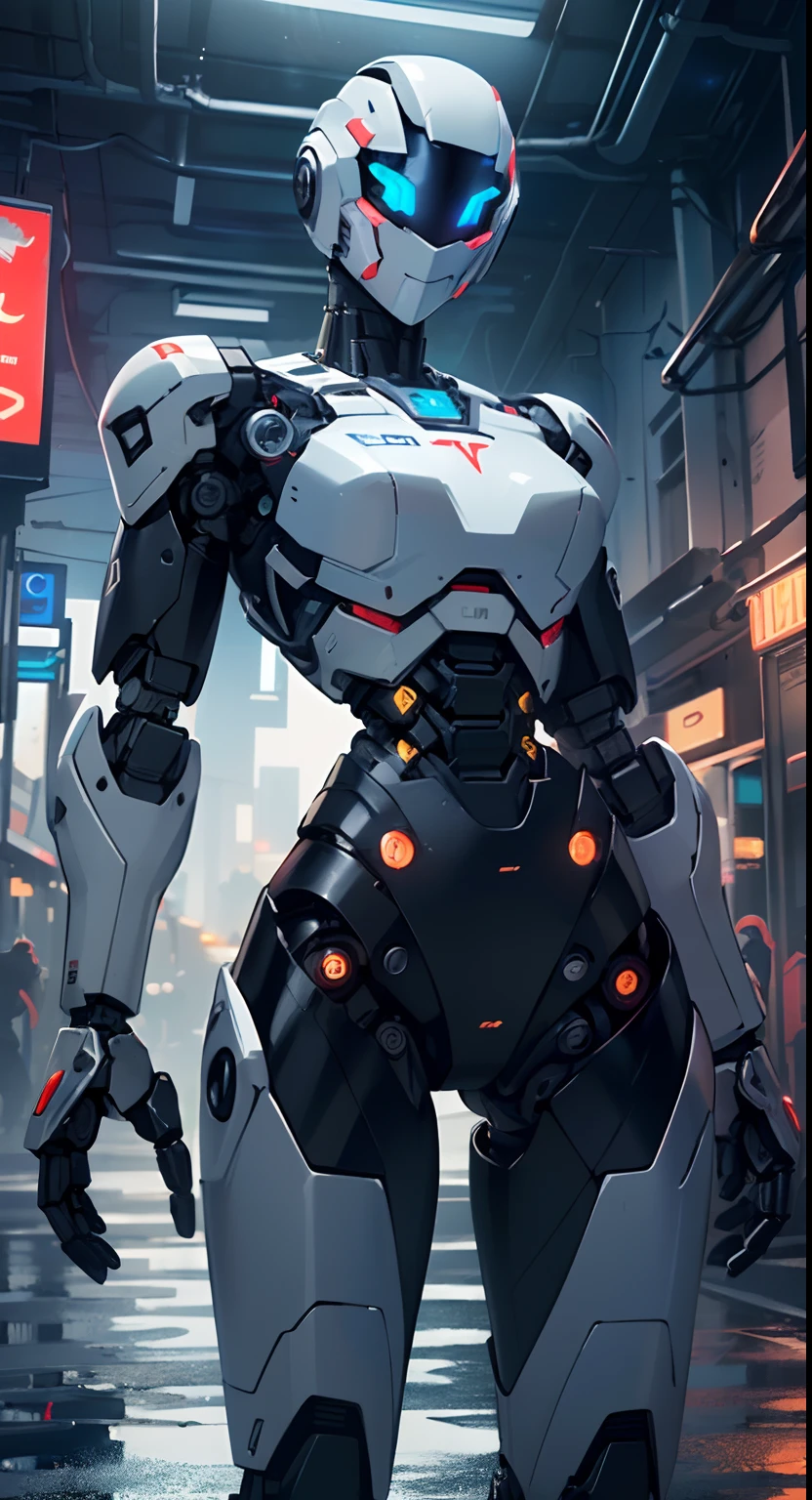 (((girl robot))),assaultron, itrobo2022, 1girl,robot,humanoid robot,robot joints,joints,black robot helmet,black armor,head-mounted display,humanoid robot,white robot joints,one-eyed,white joints,no humans,((black armor)),wide hips,curvy,mechanical arms,crotch plate,science fiction,post-apocalypse,outside,large breasts:1.4,

reelmech,cyborg girl,(cyborg girl:1.5),
android,((mechanical robot girl)),

(((doll))),((((black skin,doll joints:1.5,mechanical hands:1.5,black armored dress,tesla coils,mechanical doll:1.5,Body of a machine,black metallic skin,ball joint,no facial features,cyborg:1.5,robotic parts,robot)))),(((lustrous skin:1.5,plastic glitter skin,exaggerated shiny skin,illuminated skin))),(Mechanical joints: 1.4,Mechanical limbs),

lot of rgb,(spider lower abdomen),

(((nsfw))),

motorcycle black helmet,(wearing head-mounted display that is chunky and hi-tech with neon lights:1.2),corporate logos,complete black helmet,no face,black body,black skin,black robotic body,((((technological face mask,Cybernetic_Jawless, black mask)))),

(dynamic pose:1.0),solo focus,embarrassed,(centered,scale to fit dimensions,Rule of thirds),

cyberpunk city by the ocean at night, with bright neon signs and dark stormy clouds and puddles, scenery:1.25,

highres, sharp focus, (ultra detailed, extremely detailed), (photorealistic artwork:1.37),(extremely detailed CG unity 8k wallpaper),((synthwave background theme)),(((vibrant colors))),(intricate background),(masterpiece),(best quality),