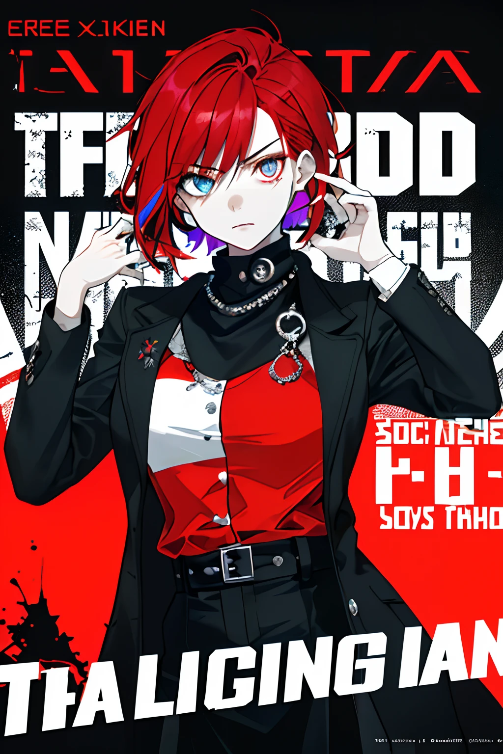 ((((dramatic))), (((gritty))), (((intense))) film poster featuring a young woman as the central character. She stands confidently in the center of the poster, wearing a stylish and edgy outfit, with a determined expression on her face. The background is dark and gritty, with a sense of danger and intensity. The text is bold and attention-grabbing, with a catchy tagline that adds to the overall feeling of drama and excitement. The color palette is mainly dark with splashes of vibrant colors, giving the poster a dynamic and visually striking appearance,tachi-e
(magazine:1.3), (cover-style:1.3), fashionable, woman, vibrant, outfit, posing, front, colorful, dynamic, background, elements, confident, expression, holding, statement, accessory, majestic, coiled, around, touch, scene, text, cover, bold, attention-grabbing, title, stylish, font, catchy, headline, larger, striking, modern, trendy, focus, fashion,