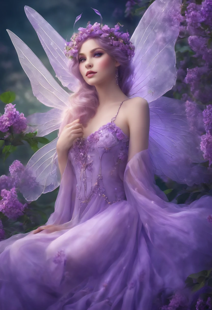 lilac anime fairy