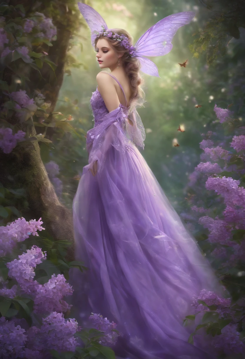 lilac anime fairy