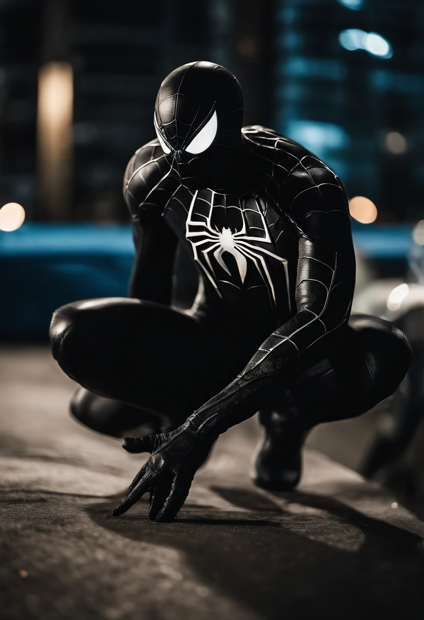 Spider man mcu venomised symbiote suit