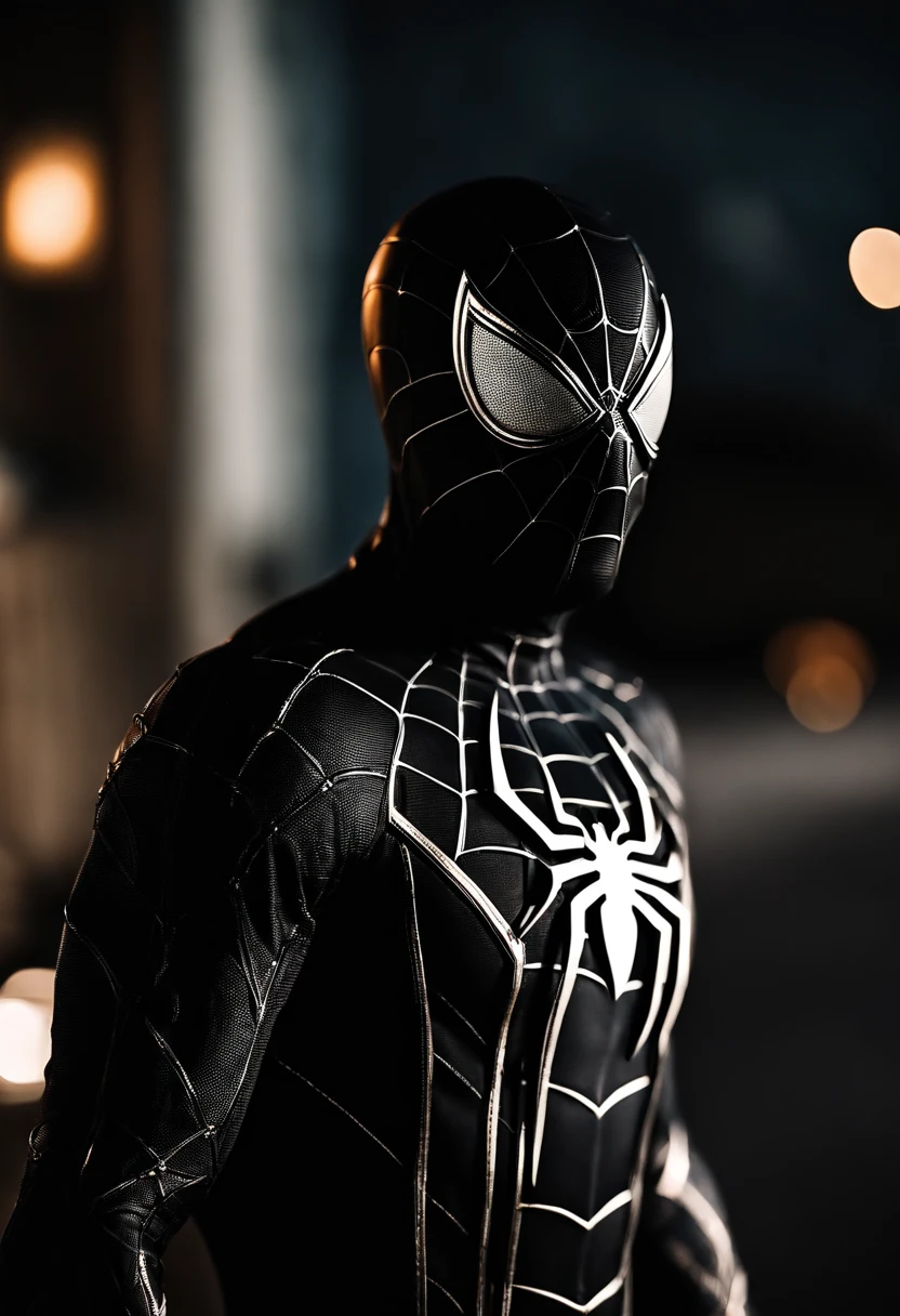 Spider man mcu venomed symbiote costume without canvas pattern in costume