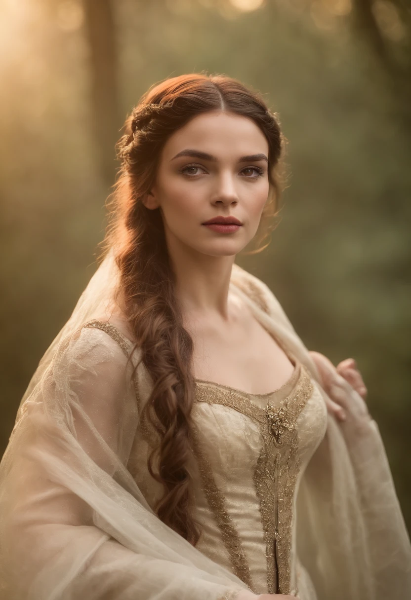 (((uma ferida avermelhada profunda atravessa sua bochecha esquerda))) tez justa, mulher em torno de 19 anos, cabelos brancos naturais, olhos verdes distintos, vestindo kohl, slender and graceful, Beautiful, luz de velas em um ambiente medieval, Ultra sharp focus, tiro realista, roupas femininas medievais, cores tetradicas (cicatriz:1.4)