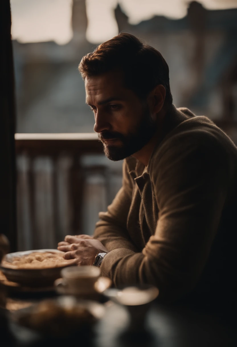 Retrato de um homem orando