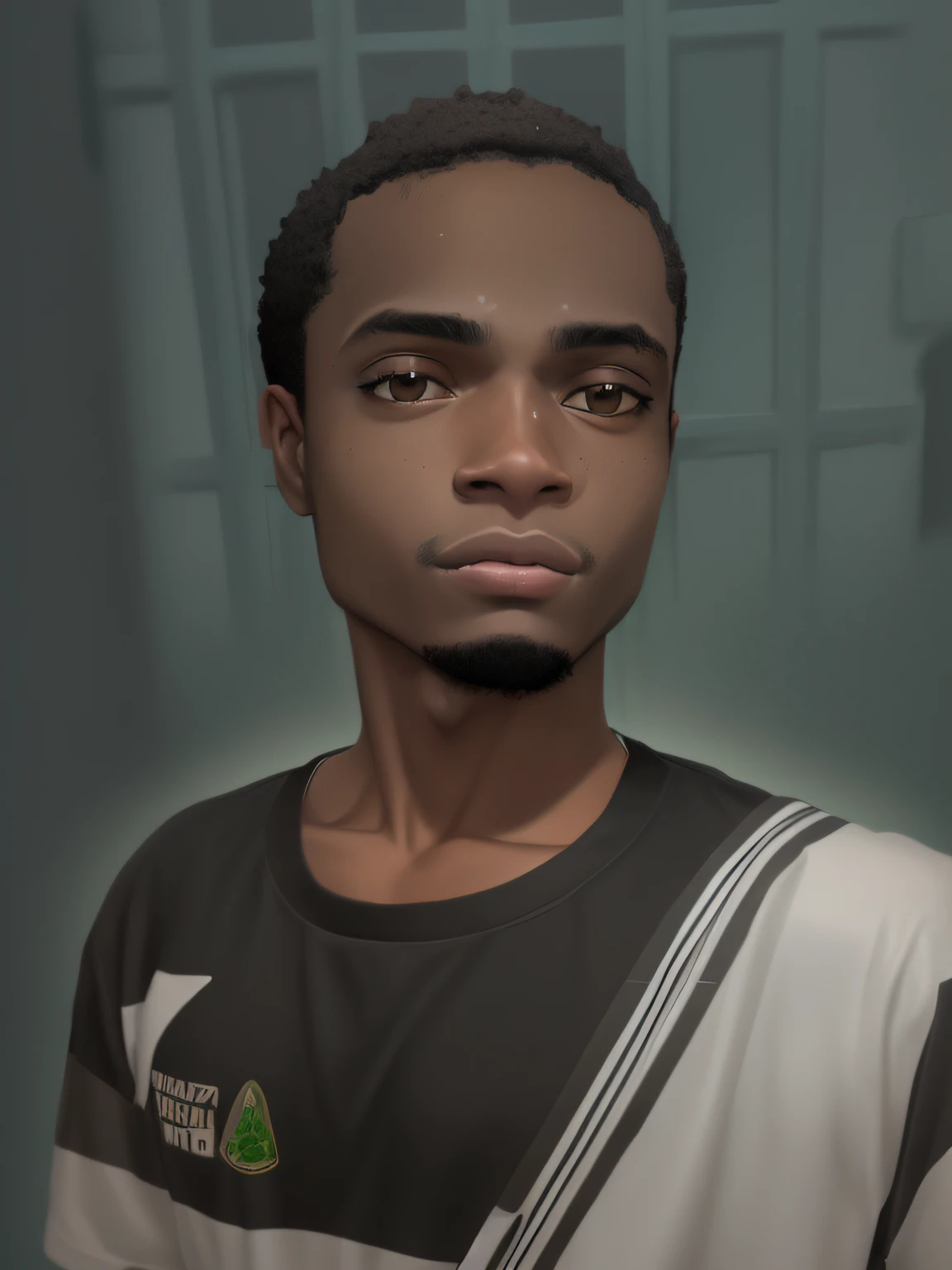 jovem negro, bonito, animes,