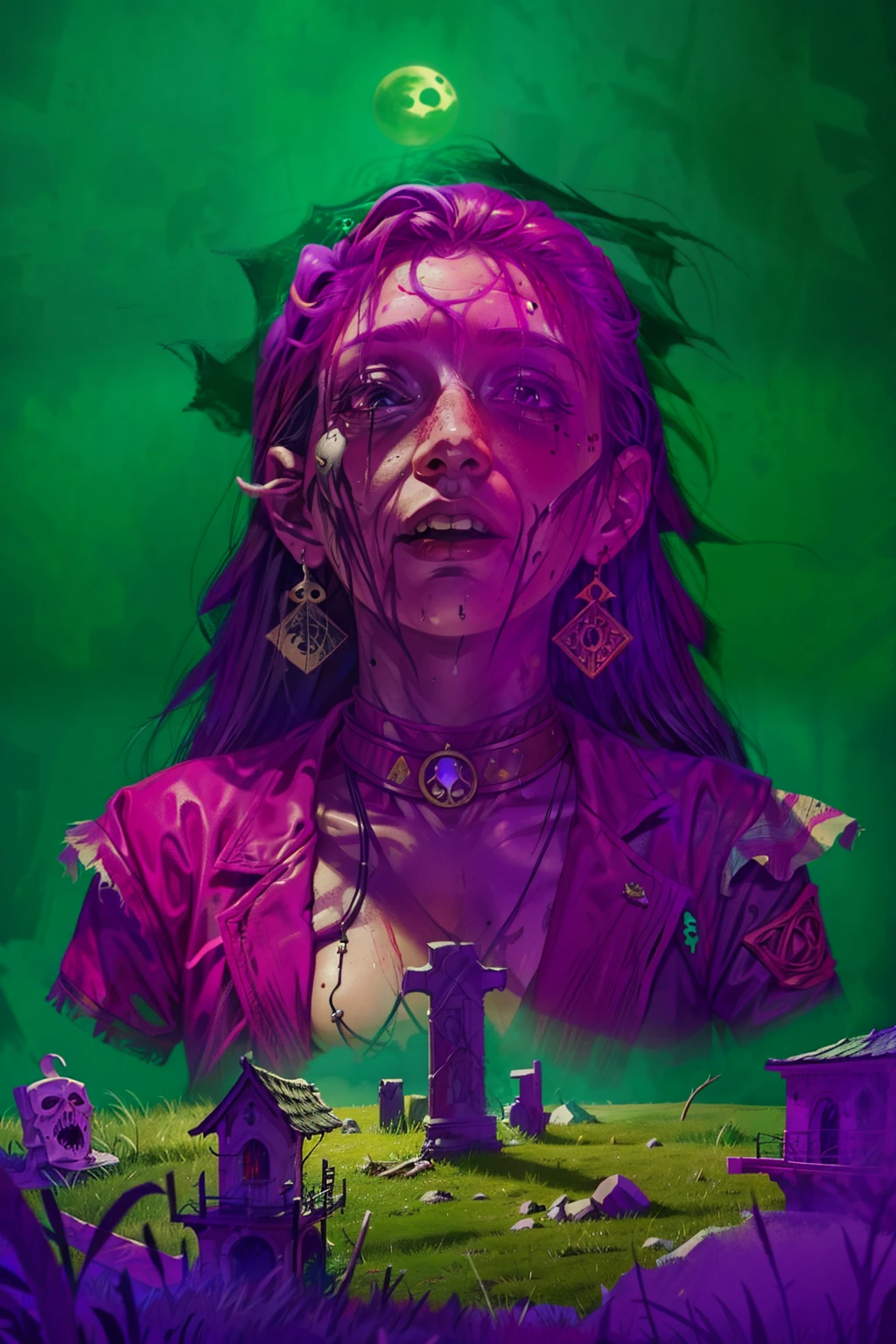 (horror art:1.1), dread, unity 8k wallpaper, ultra detailed, beautiful and aesthetic, masterpiece, best quality, 
Religious and superstitious terror,