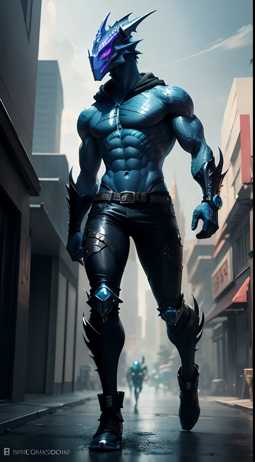 (16k, foto RAW, melhor qualidade, obra-prima: 1.2), ultra-detalhado, arte formal, foto realismo: 1.37, foto do corpo inteiro, (homem, beleza ,( Dwayne Johnson)film grain, AVATAR de (AVATAR FILME) ATTACK pose ))detalhes ,( METRALHADORA)), PRETA