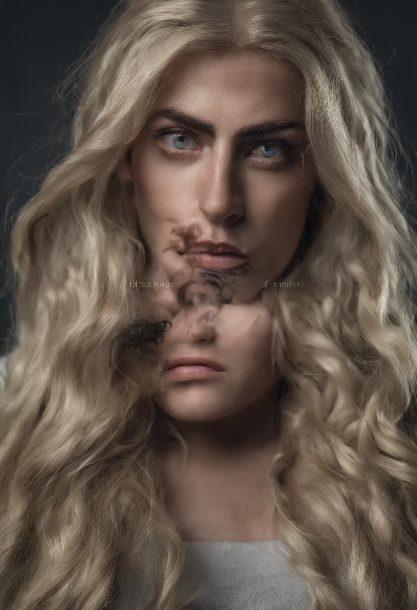 Um retrato de um velho mago, barbudo, enrugado, envelhecido, com olhos penetrantes, rosto detalhado, detalhes altos, olhando para o espectador, fotografia, studio dark, luz de aro, Nikon D850, 50mm, f/1.4 em 8k.