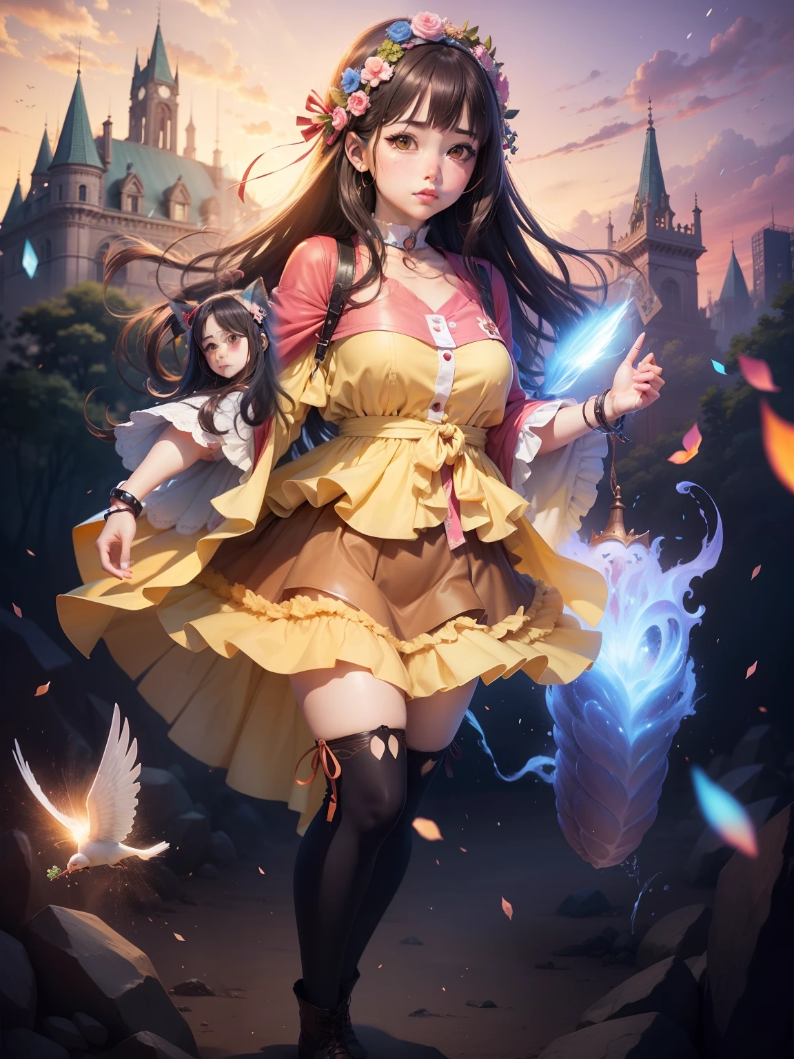 Turn into realistic kawaii style manga images