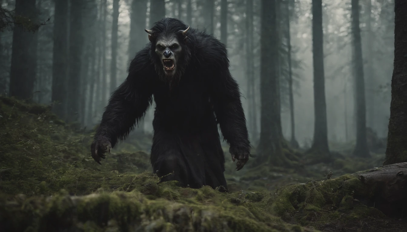 Medieval Dark Forest,The Monster,hopelessness,terrorism