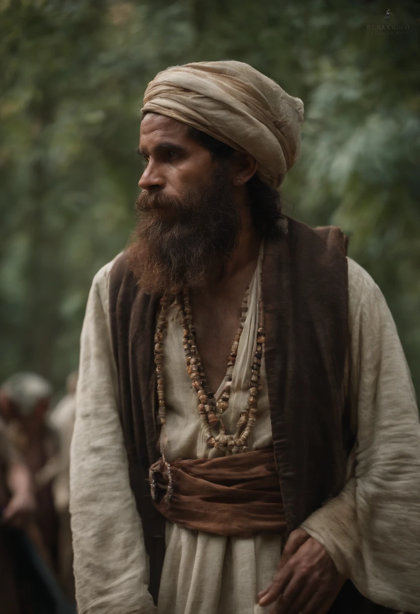 quatro homens , caminhando em uma fornalha ardente, tempos biblicos