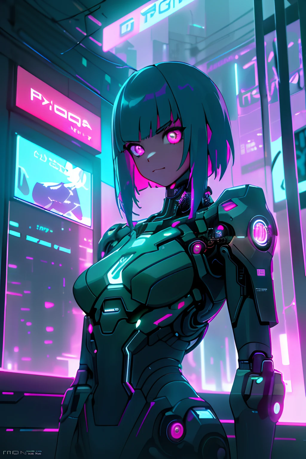 (score_9_up, score_8_up), score_7_up, 1girl, glowing neon cum, masturbate,glowing neon lipstick, glowing neon eye shadow,