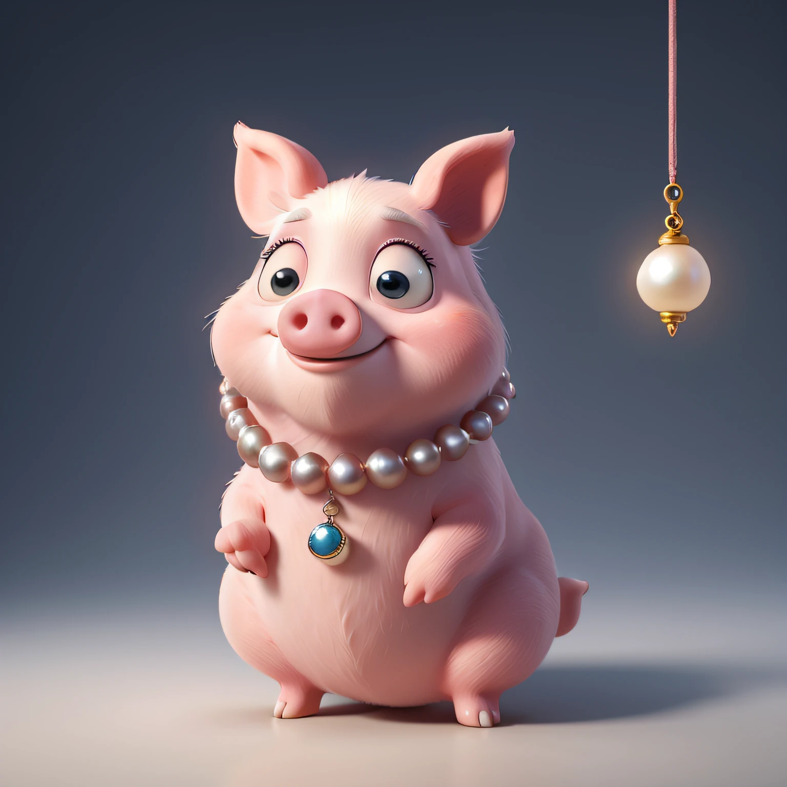 Luminosity of the Pearl: Centralize the design around the captivating allure and purity of a pearl. Imagine it emanating a soft glow, surrounded by gentle waves of light, reminiscent of the auroras, emphasizing its pristine beauty and value.
Swine Characterization: Introduce a pig character into the scene, symbolizing the receiver that is oblivious to the pearl's value. The pig's demeanor should reflect pure curiosity and bewilderment, portraying an innocent lack of comprehension. Its gaze towards the pearl is a mix of indifference and slight confusion.
Contrasting Background: To make the pearl's brilliance stand out, incorporate a darker-toned backdrop. This contrast serves to highlight the luminosity and the value of the pearl, making it pop out even more vividly.
Symbolic Interplay: Through the placement and interaction of the pearl and the pig, vividly express the chasm of understanding between them. For instance, the pearl could be floating, representing its elevated value, while the pig stands firmly grounded, emphasizing its detachment from the pearl's significance.
The artist should aim to capture the essence of this proverb in a design that can pivot between being perceived as luxurious or humorously ironic. This imagery not only pays homage to the age-old wisdom but also presents an intriguing juxtaposition for the viewer to interpret.