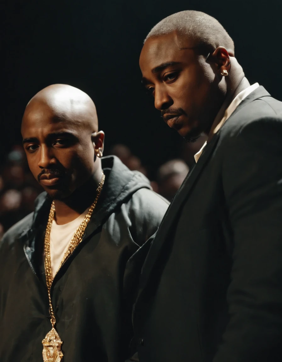 Kim kardashian, con las tetas gigantes, sucking it to Fabricio Paniagua of Leandro N. Alem, Mientras North y Kanye West observan llorando.