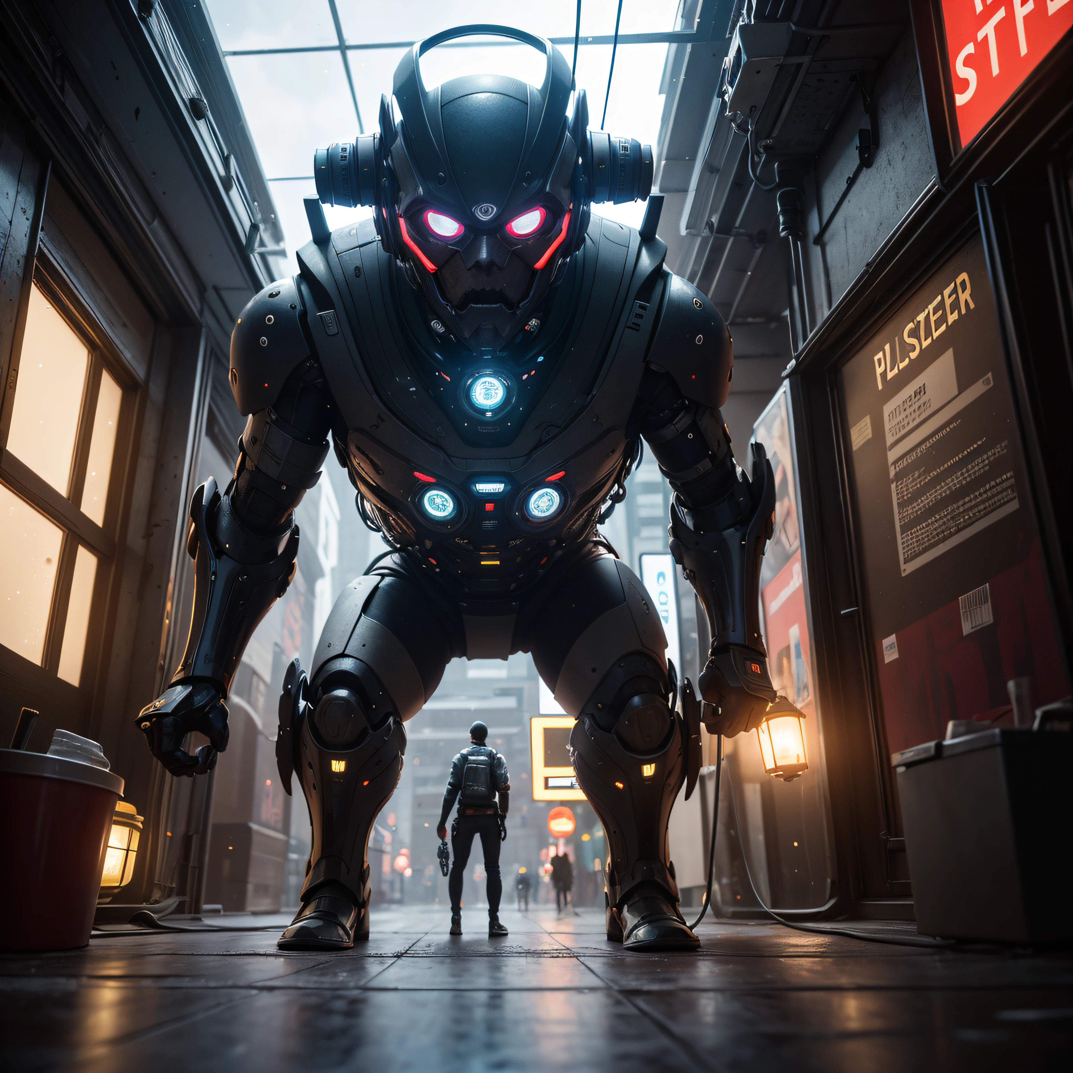 ((calidad superior)), ((obra maestra)), ((realista)), (Los detalles), (fotorrealista:1.5), puppet, marioneta de nadera humanoides tendidos en un piso de concreto, Science-Fiction, HDR, Trazado de rayos, NVIDIA RTX, Los ultra-Highres, Irreal 5, Sub-Surface Scatterring, PBR texturizado, Post-procesamiento, Anisotropic filtering, Profundidad de campos, maximum sharpness and sharpness, Regla de los tercios、8K RAW、(Luminescent Particles:1.4)、(super-detailed CG、Unidad 8k Fondos de pantalla、lighting like a movie、destello de lente、foco nítido、Arte cyberpunk、arquitectura cyberpunk