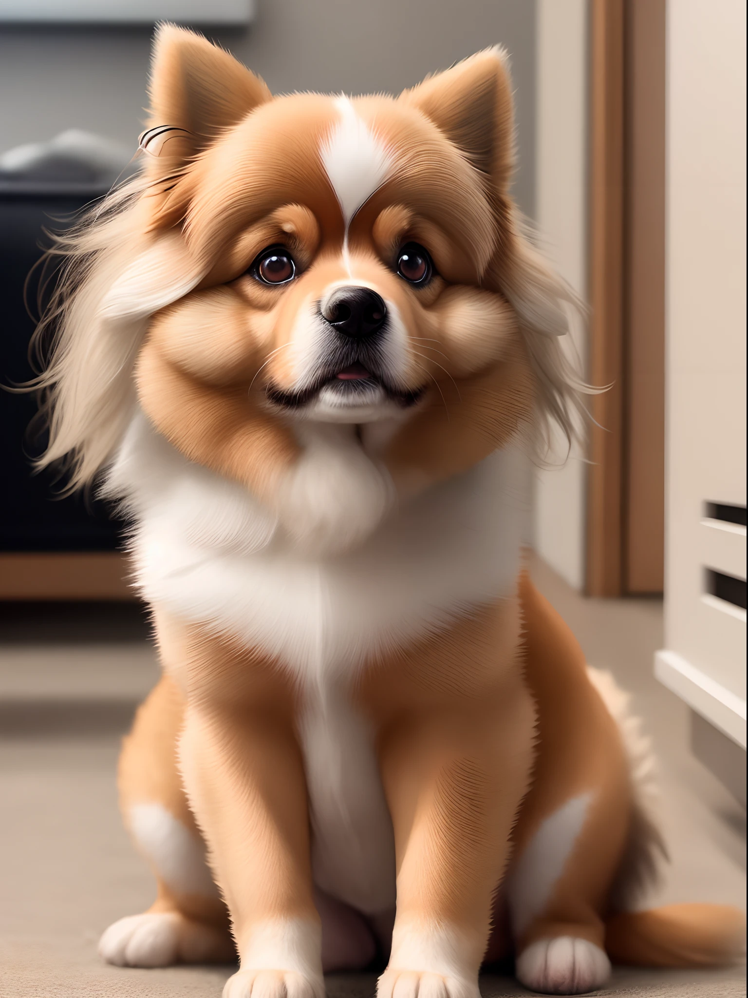 Lulu da pomerania com yorkshire