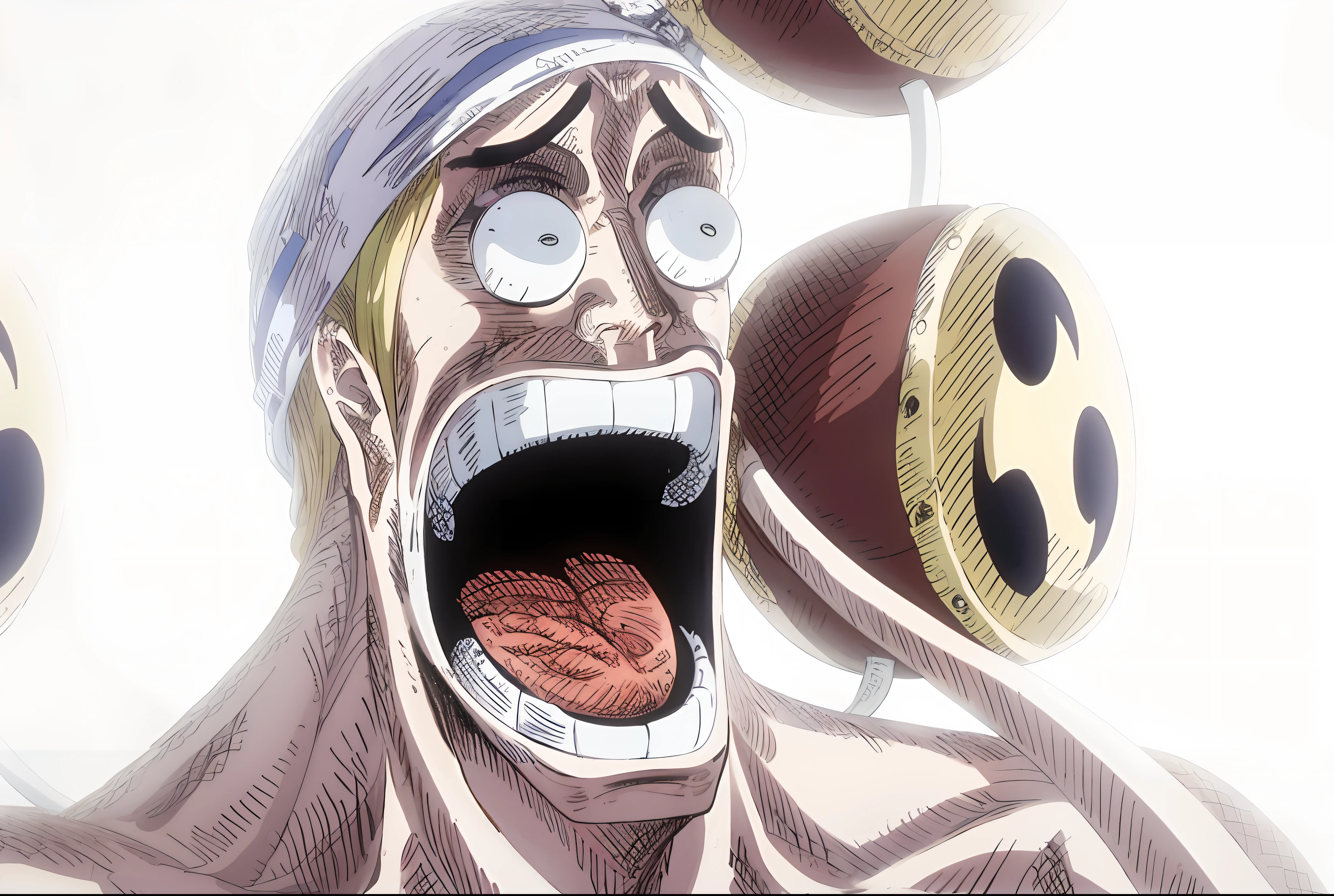 Enel comic face One piece