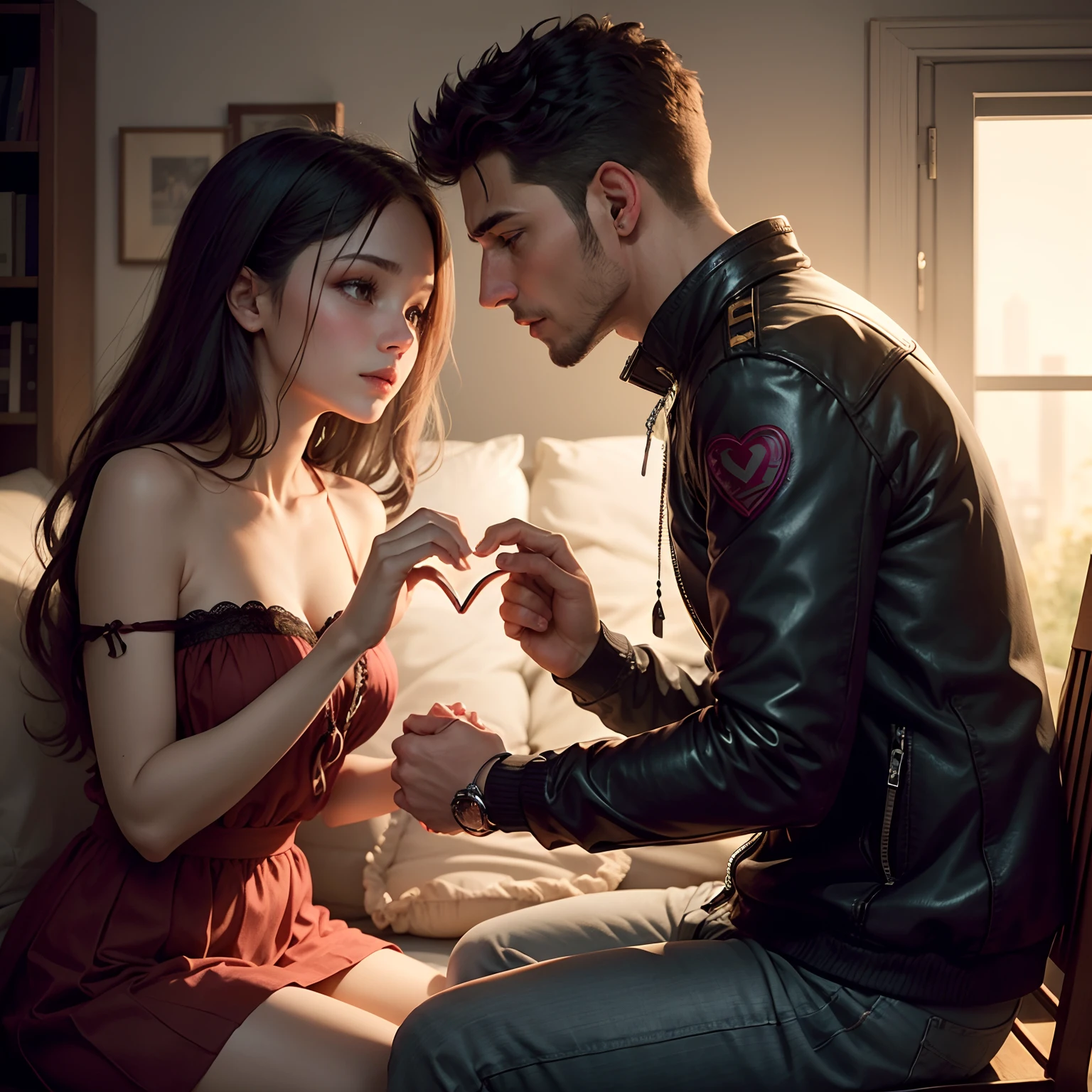 "You want to love, we have loved. This heart has not given permission to anyone else.")
