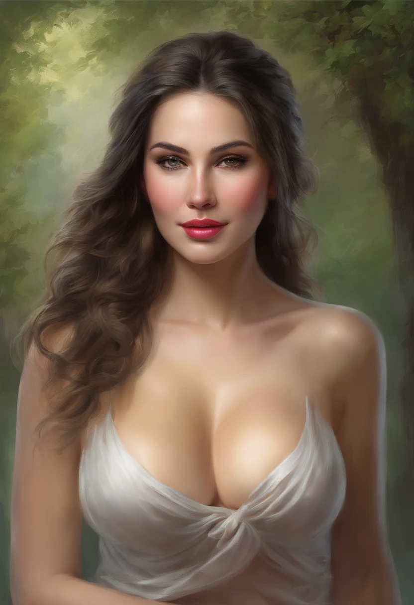 1womanl, mature, (Beautiful breasts), (Details of a very beautiful face), (Best quality:1.4), 8K resolution, high resolution, (Photorealistic, high resolution:1.4), RAW photo, (Realistic, Photorealsitic:1.37), ((naked private parts_乳房1.7)), Gloss on lips, ((long whitr hair:1.2)), parted lip,Staring at me, hot onsen, Dense woods,(laughingly),Bigboobs,orthofacial,choker necklace,((Cover your chest with your hands :1.6)),black tattoos,(The kinky is exposed )