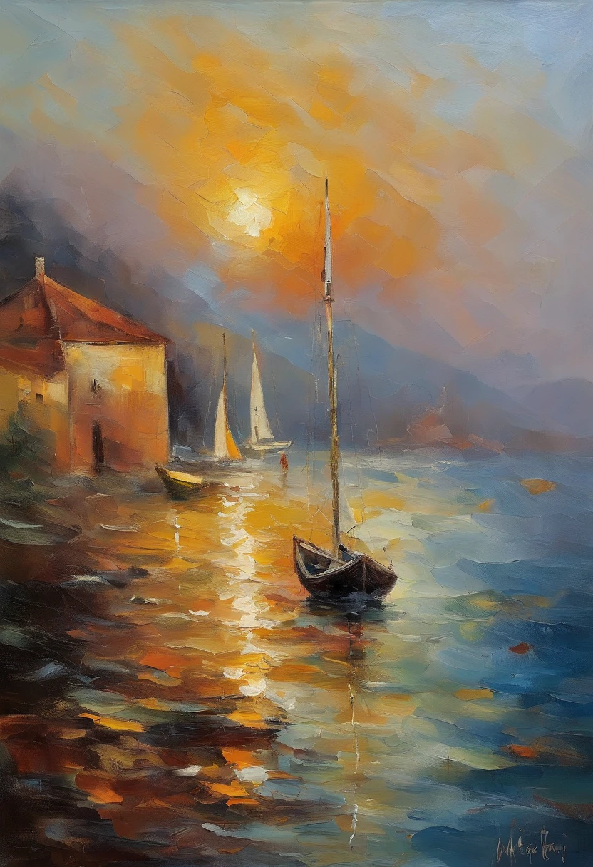 veleiro de regata em mar bravio