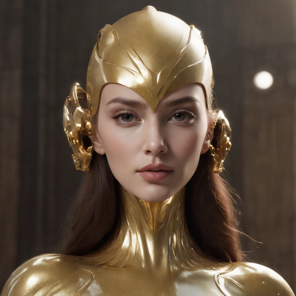 (Professional 3D rendering:1.3) de (Realistic:1.3) Foto de arte mais bonita do mundo,Dericana woman wearing a yellow and contoured organic mask and costume with glass dome visor, flowers and surrounding organic plants, Still film of the alien girl in glamour pose holding exquisite engraved gun, alien woman, as a futuristic heroine, Vespertine, Roupas e vidros futuristas, filme ainda, mulher futurista da moda, Iris Van Herpen Rankin, Female alien, alien girl, de uma mulher futurista selk'nam. Estilos de design avante garde inspirados em curvas(intrincado:1.4), decadente, (altamente detalhado:1.4), pintura digital, rendering by octane, art stations, Conceito-Arte, liso, foco nítido, illustration, germe da arte, (Loish:0.23), Wlop Ilya Kuvshinov, e Greg Rutkowski e Alphonse Mucha Gracias, (global ilumination, studiolight, Light Volumetric), chuva forte, floating particles, patife, fantasia, Onze, corpo inteiro, ((Fundo escuro e antigo da cidade:1.3)),CGSesociedade,art stations