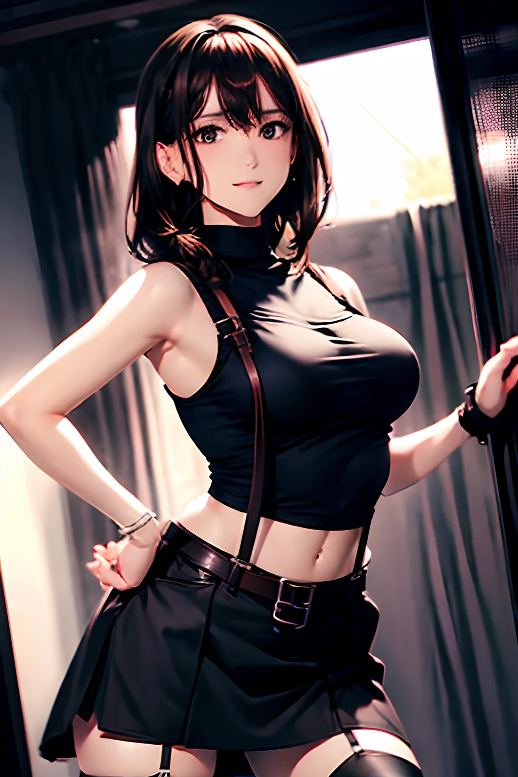 realisticlying、girl with、Outdoor Fashion、Autumn leaves Autumn leaves、Beautiful ginkgo tree、Slightly larger breasts with an emphasis on cleavage、Sexy Posing、Nature views
