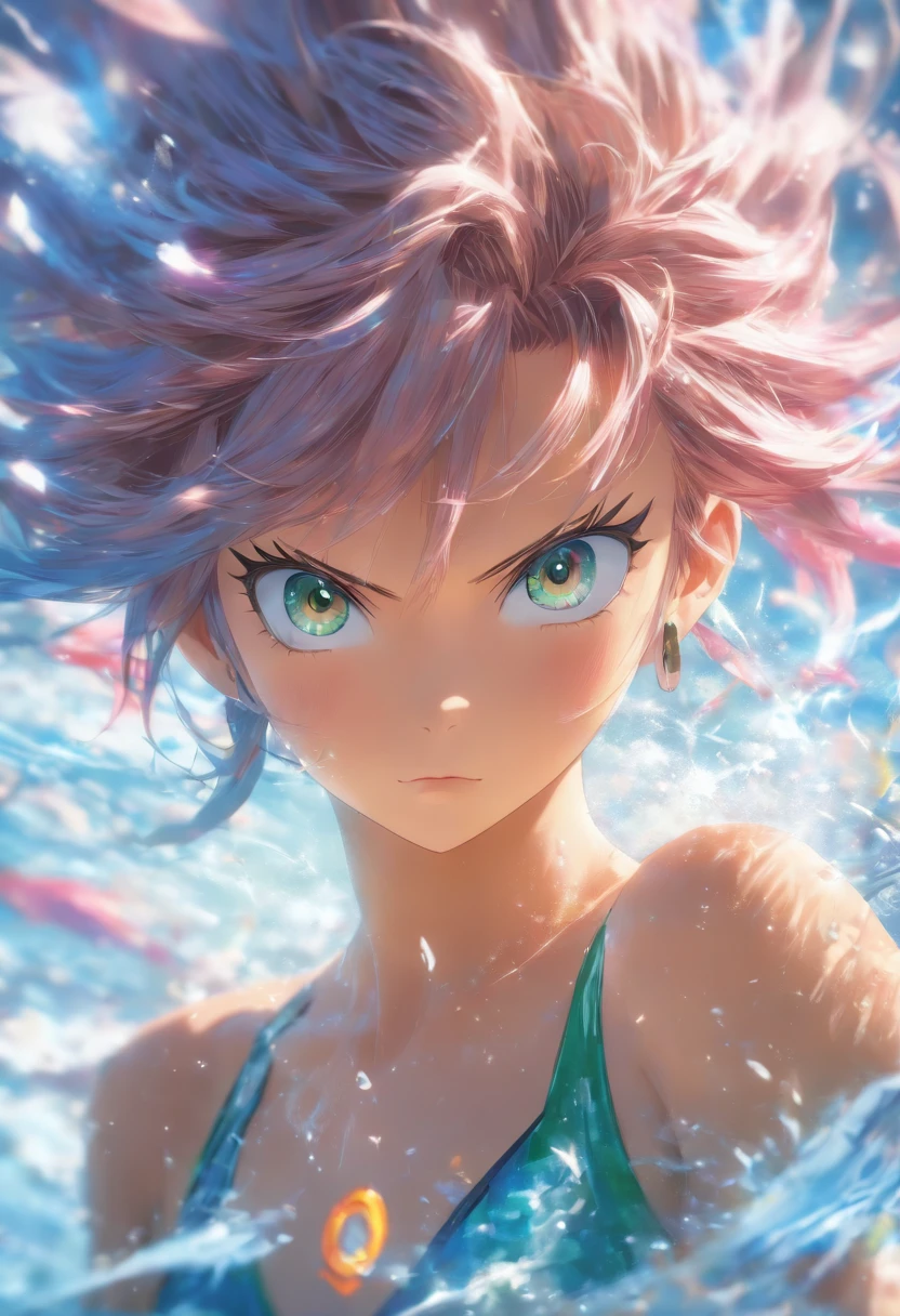 (Best Quality,4K,8K,hight resolution,masutepiece:1.2)naked girl,Ultra-detailed,(Realistic,Photorealistic,Photorealsitic:1.37),Physically-based rendering,extreme detail description,Professional,Vivid colors,Bokeh,Erotic,senior,Provocative,Catchy poses,detailed facial features,Detailed body structure,Shoulders bare,Sports attire,Simple background,Sublime lighting. mesugaki、provocation