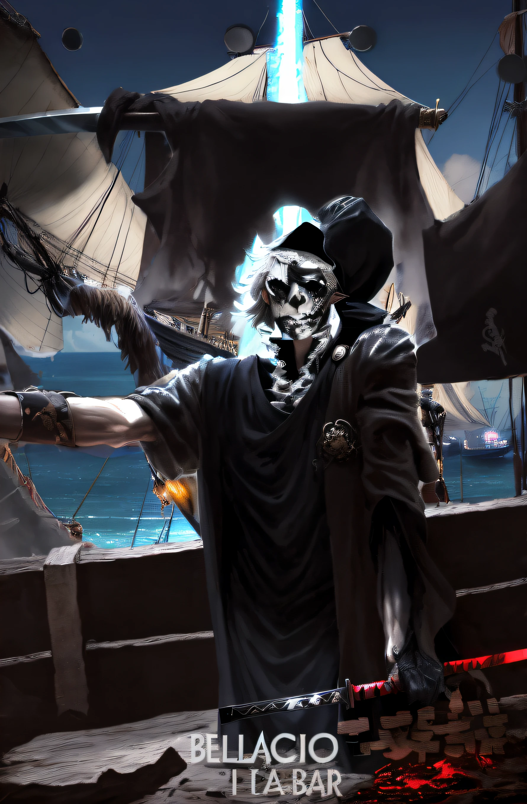papagaio de pirata, utra realista, full hd, 8k, com lagrimas nos olhos, de sangue