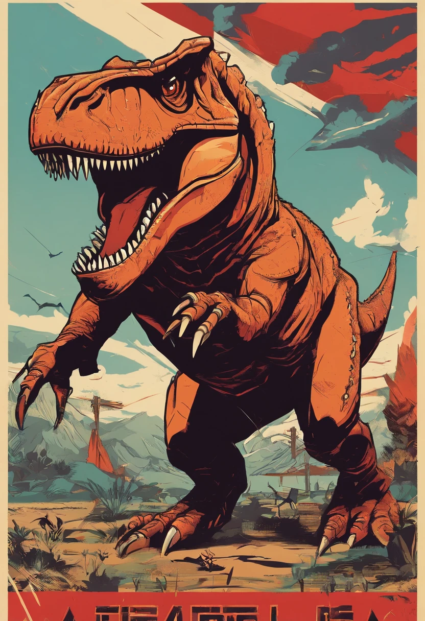 una feroz batalla entre un T-Rex y un triceratops, (La mejor calidad, 4k, Altas Resoluciones, Ultra detallado), Lucha intensa, rugidos y trompetas, Dusty prehistoric landscape, Sombras realistas, vivid colors, (Detallado, intrincado, elaborar) Escamas y texturas de dinosaurios, Dynamic Moves, (feroz, determinado) Expresiones en las caras de dinosaurios, (poderoso, muscular) Cuerpos, dientes afilados y cuernos, (big size ass, imponente) Size, (dramatic, dynamic) luci, (poderoso, energetic) Plantea, (tension, anticipation) En el aire,1 versus 1,sangre,cazando,defendiendose,lucha de vida o muerte,(sin censura)